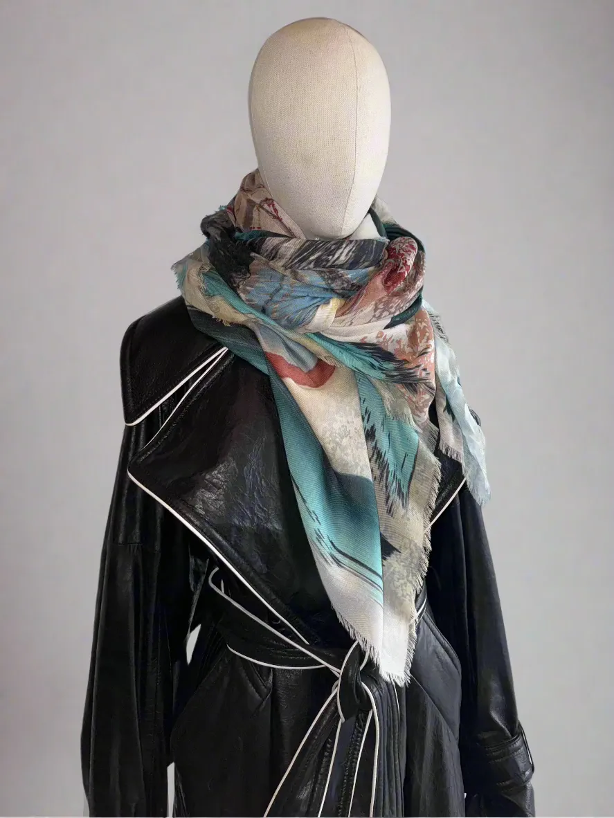 ABSTRACT MOTIF SCARF
