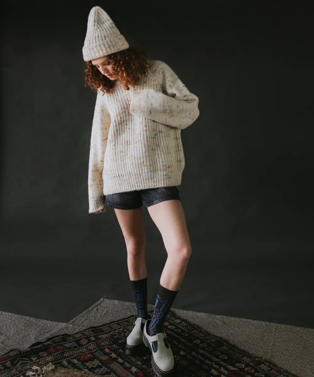 Blewog Beanie - Moss Speckle (Adult)