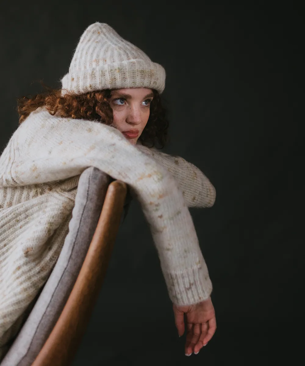 Blewog Beanie - Moss Speckle (Adult)