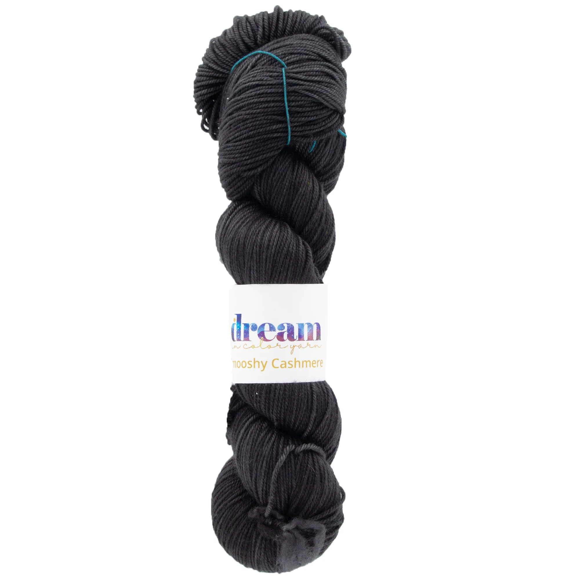 Dream in Color Smooshy Cashmere Yarn - Black Pearl