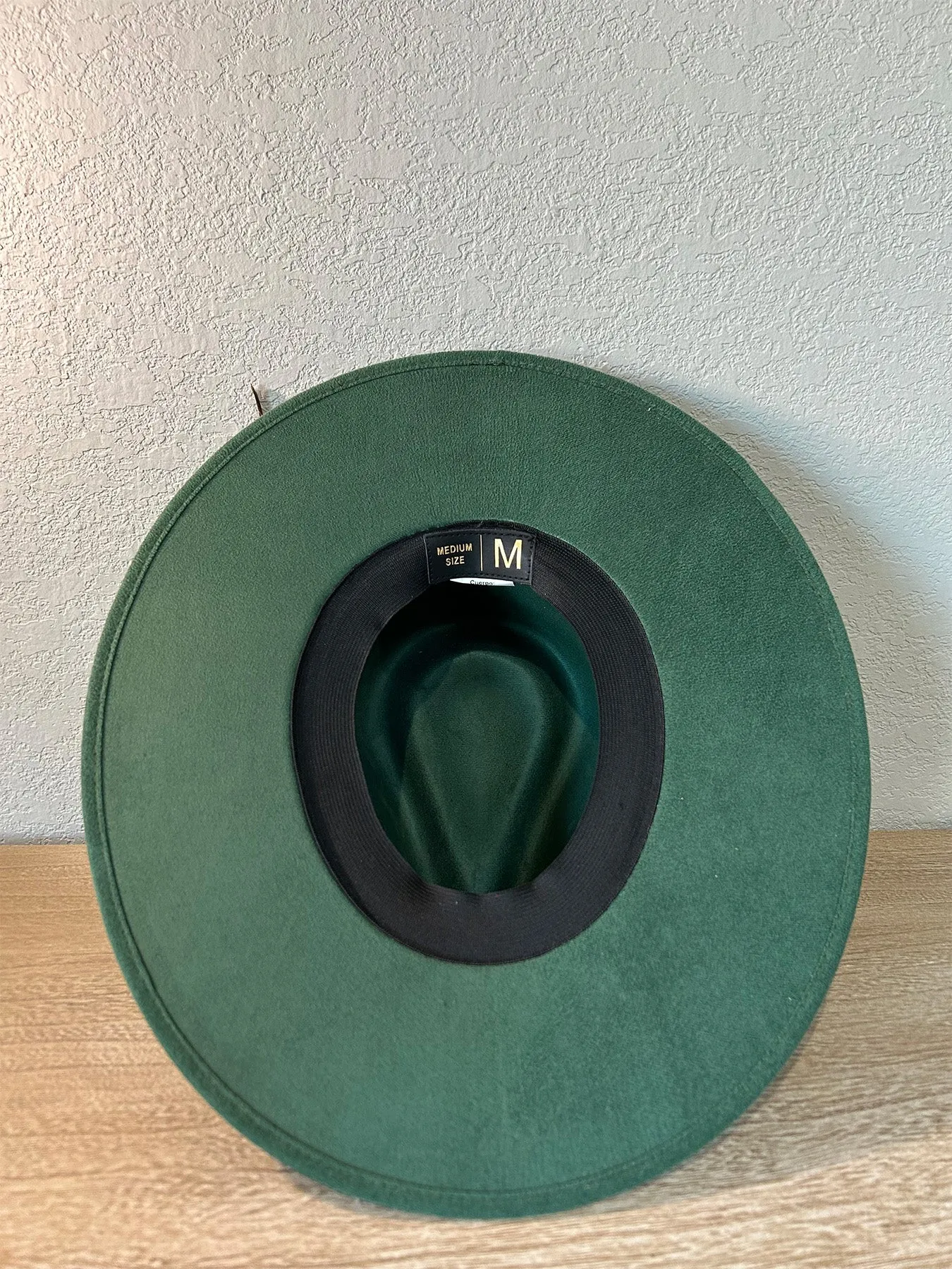 Forest Green Mountain Fedora Hat