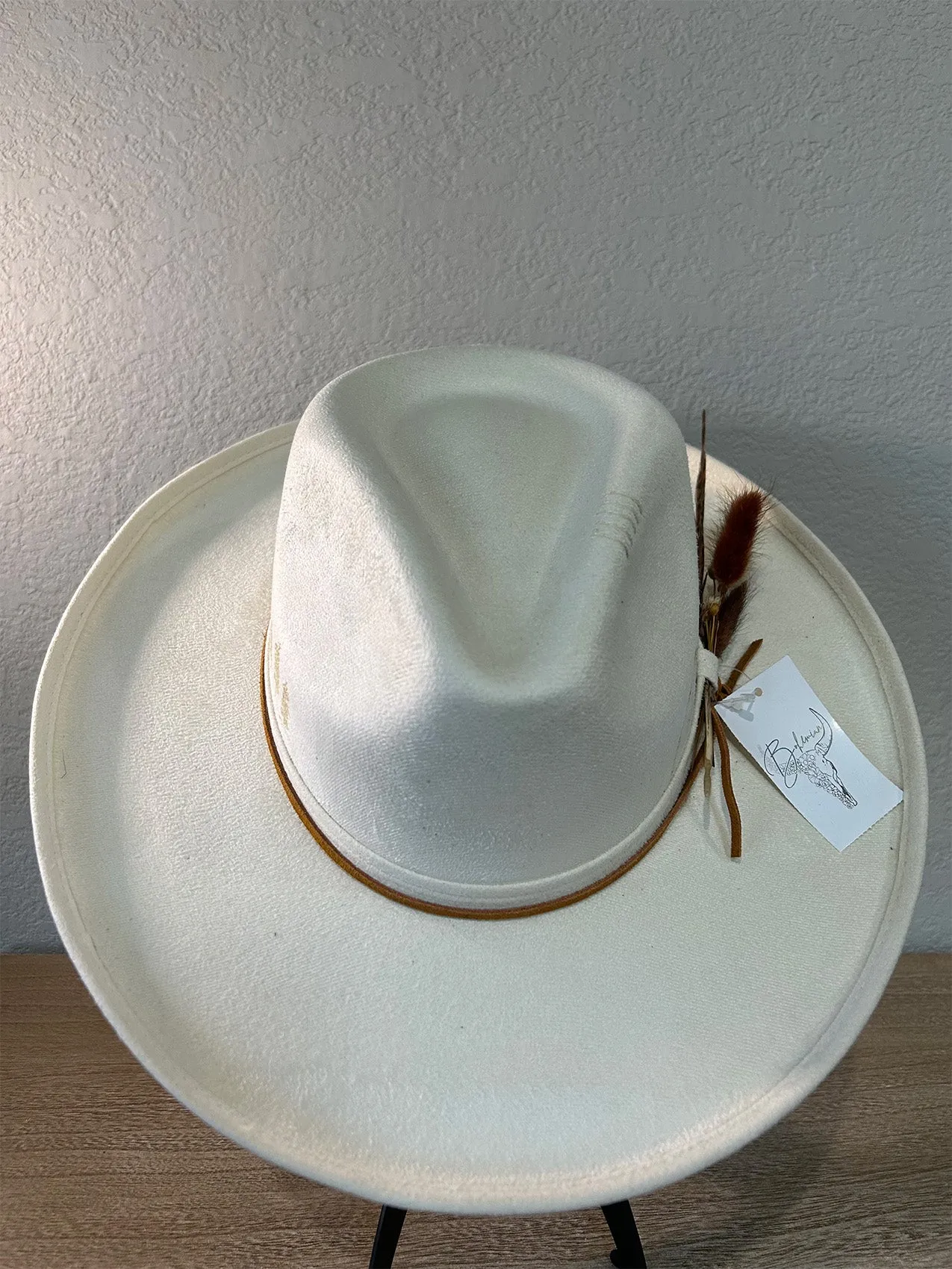 Ivory Mountain Fedora Hat