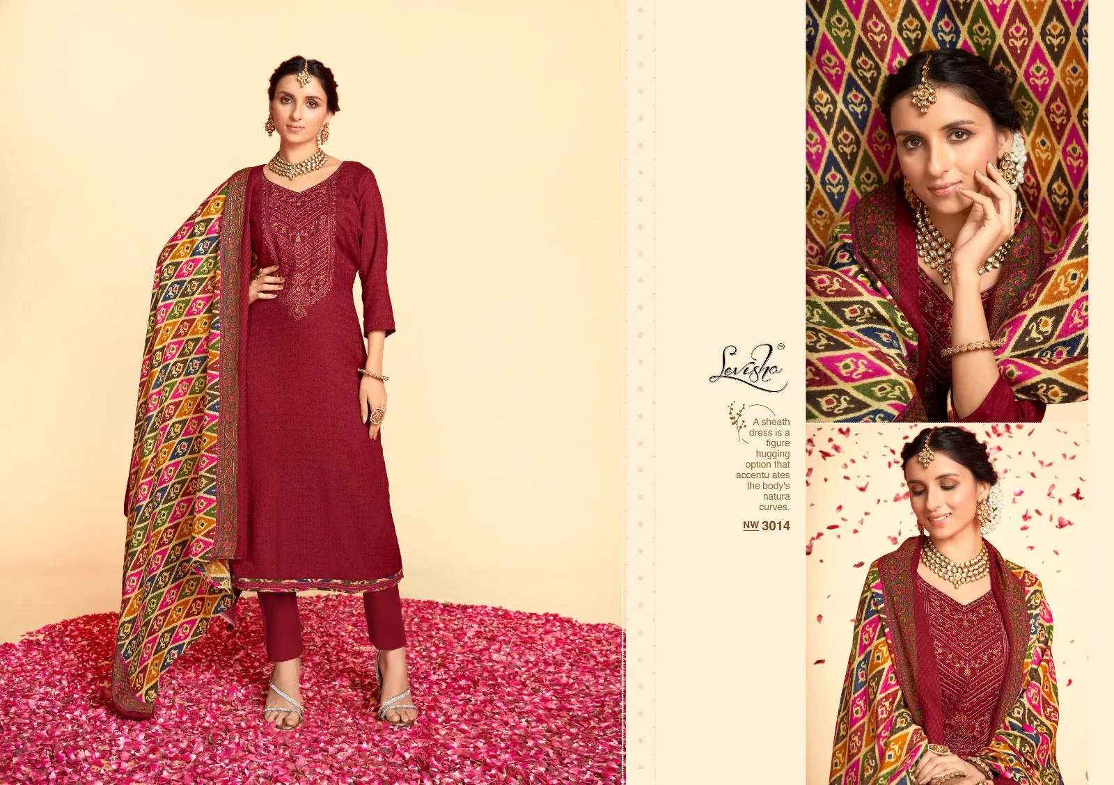 Levisha Nigar 3013-3020 Series Designer Wedding Wear Salwar (575x08)