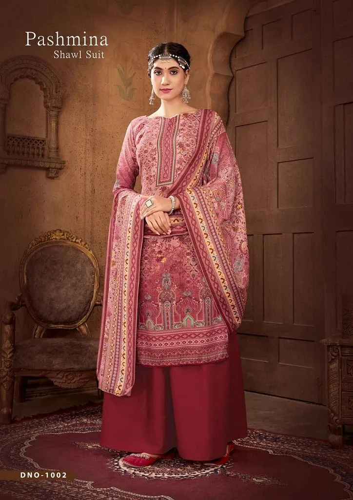 Pashmina shawl Suit vol-16 (395x10)
