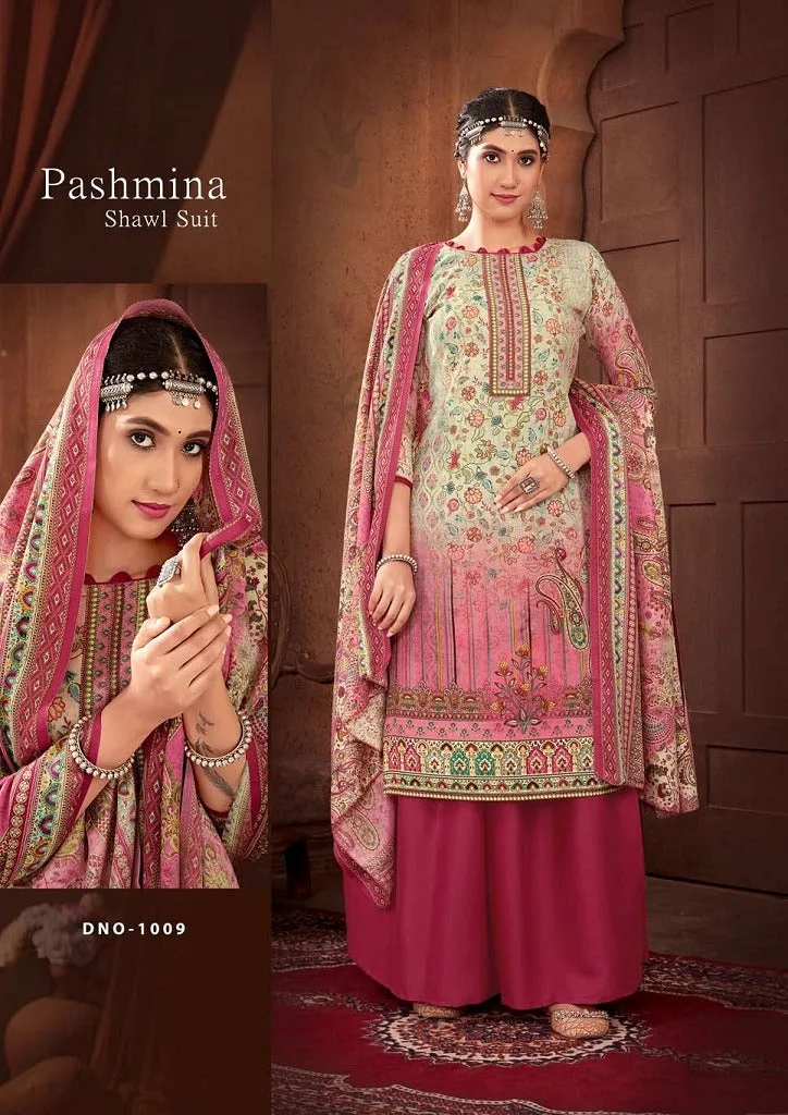 Pashmina shawl Suit vol-16 (395x10)