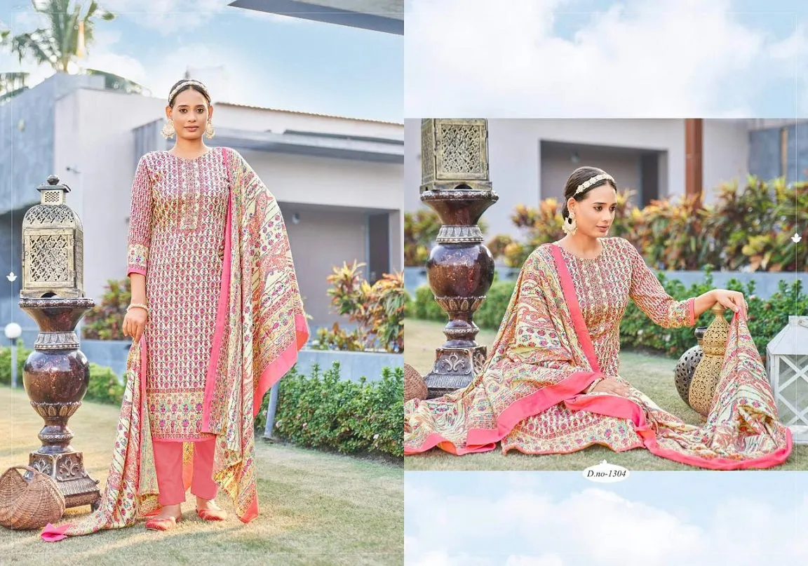 Radhe Fab Kashmir Ki Kali Vol 13 Dress Material (450x10)