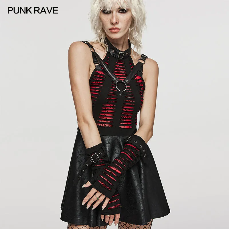 WS-490SSF Goth cut gloves